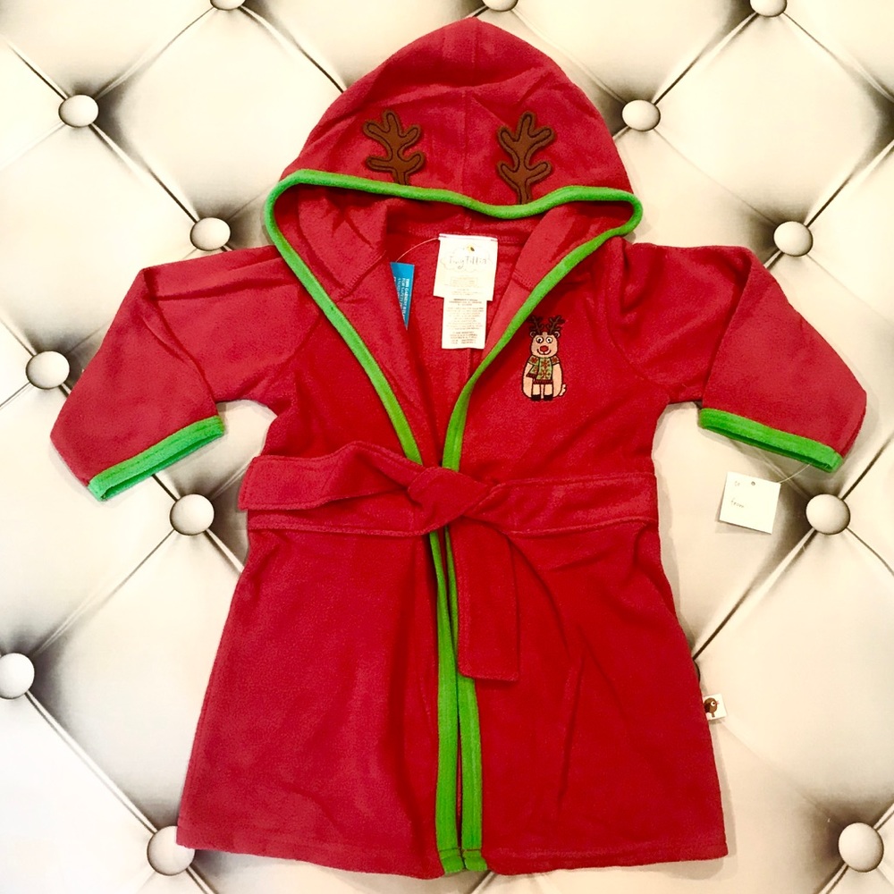 🌺3 for $15🌺kids Christmas robe